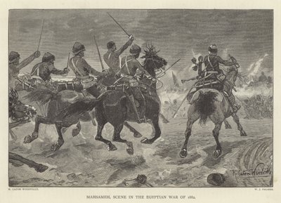 Mahsameh, scena nella guerra egiziana del 1882 da Richard Caton Woodville junior